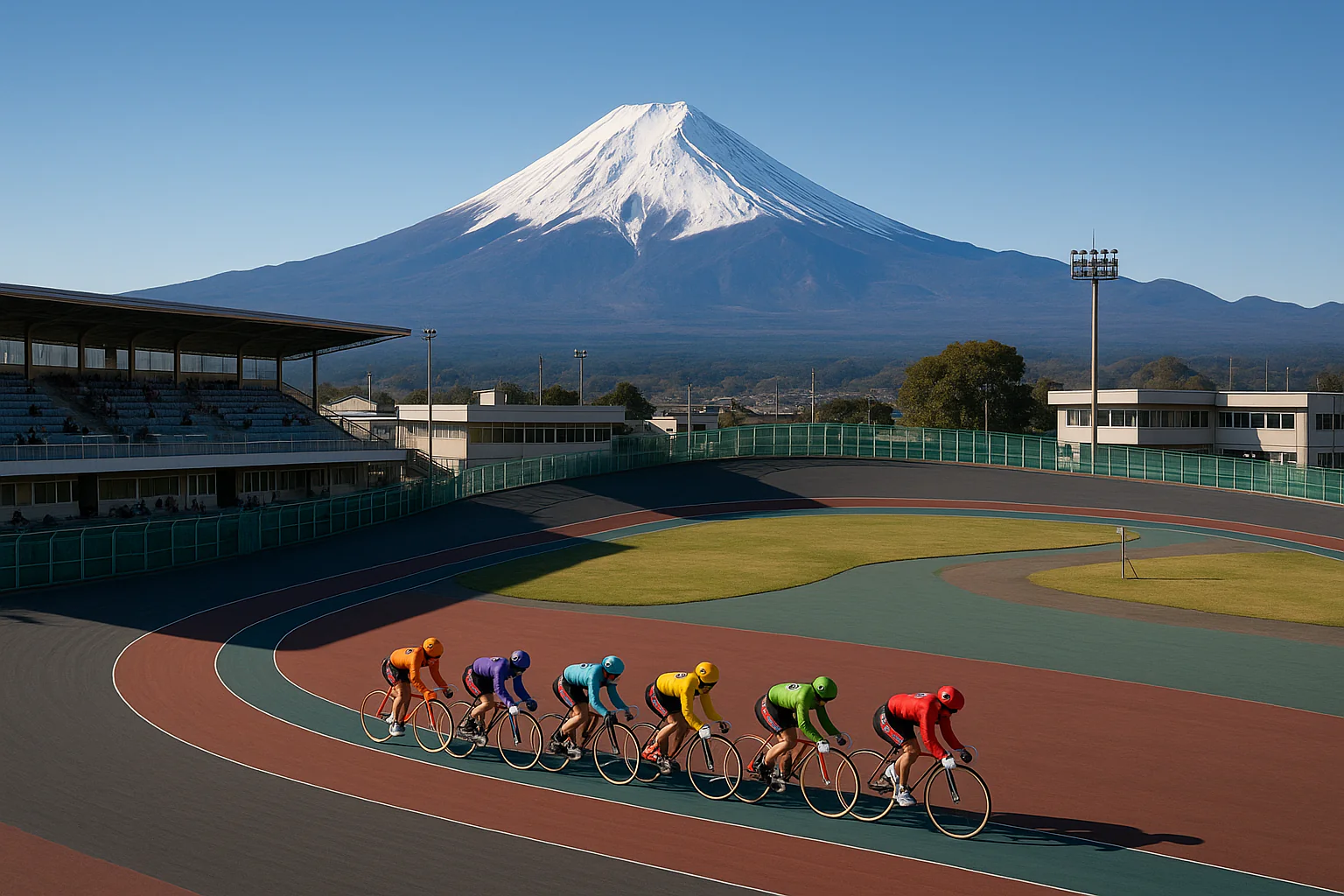 Elite Keirin Track Performance